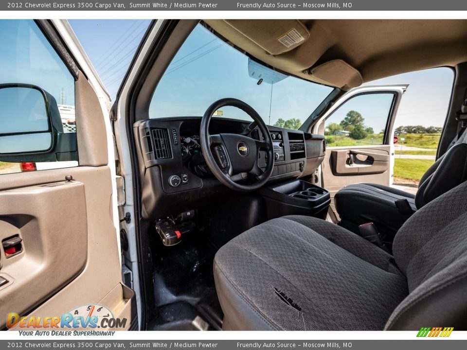 2012 Chevrolet Express 3500 Cargo Van Summit White / Medium Pewter Photo #18