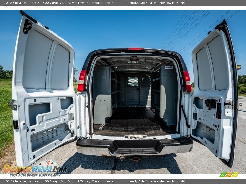 2012 Chevrolet Express 3500 Cargo Van Summit White / Medium Pewter Photo #20