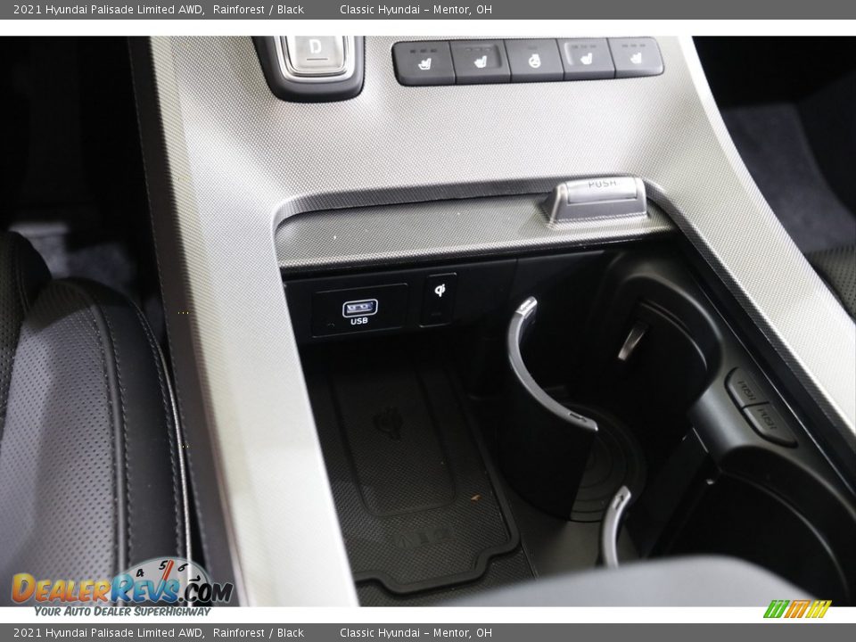 2021 Hyundai Palisade Limited AWD Rainforest / Black Photo #19