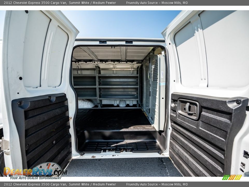 2012 Chevrolet Express 3500 Cargo Van Summit White / Medium Pewter Photo #24