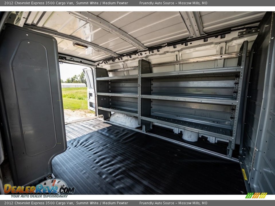 2012 Chevrolet Express 3500 Cargo Van Summit White / Medium Pewter Photo #25
