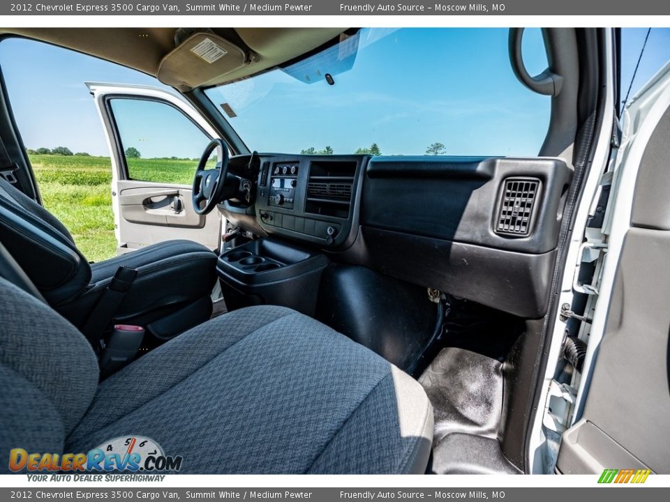 2012 Chevrolet Express 3500 Cargo Van Summit White / Medium Pewter Photo #27