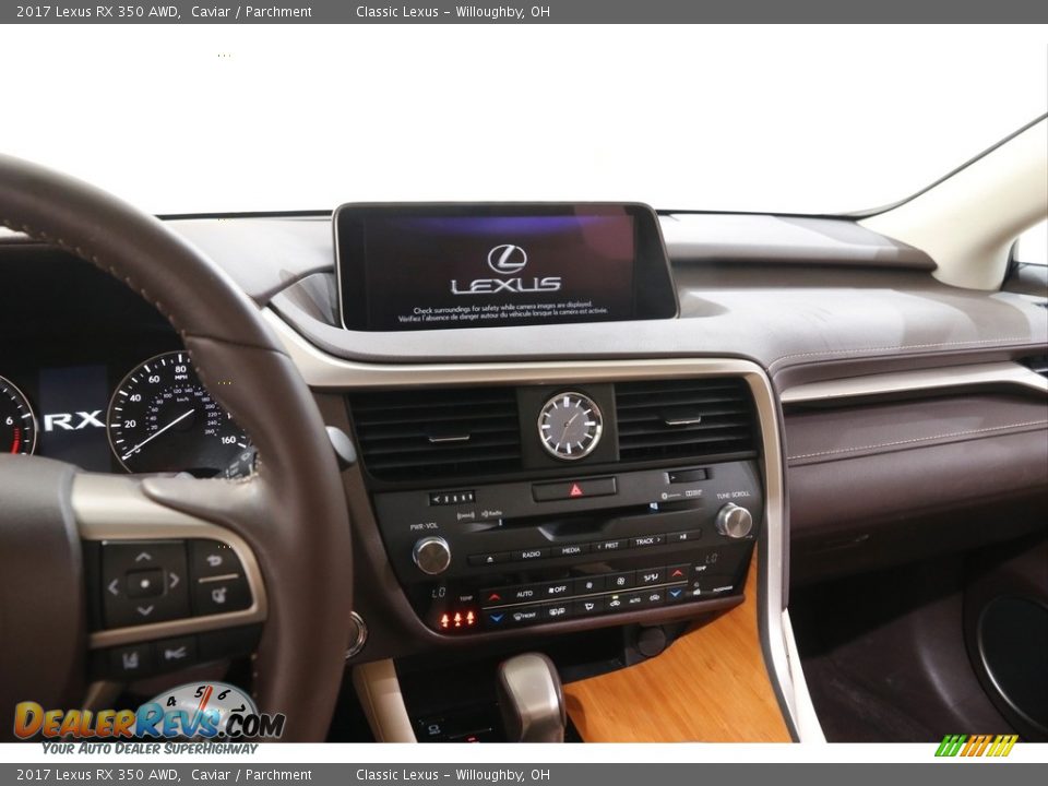 2017 Lexus RX 350 AWD Caviar / Parchment Photo #9