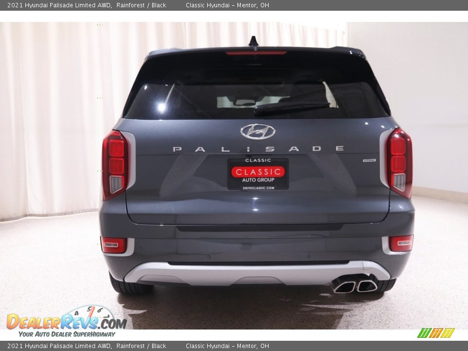 2021 Hyundai Palisade Limited AWD Rainforest / Black Photo #24