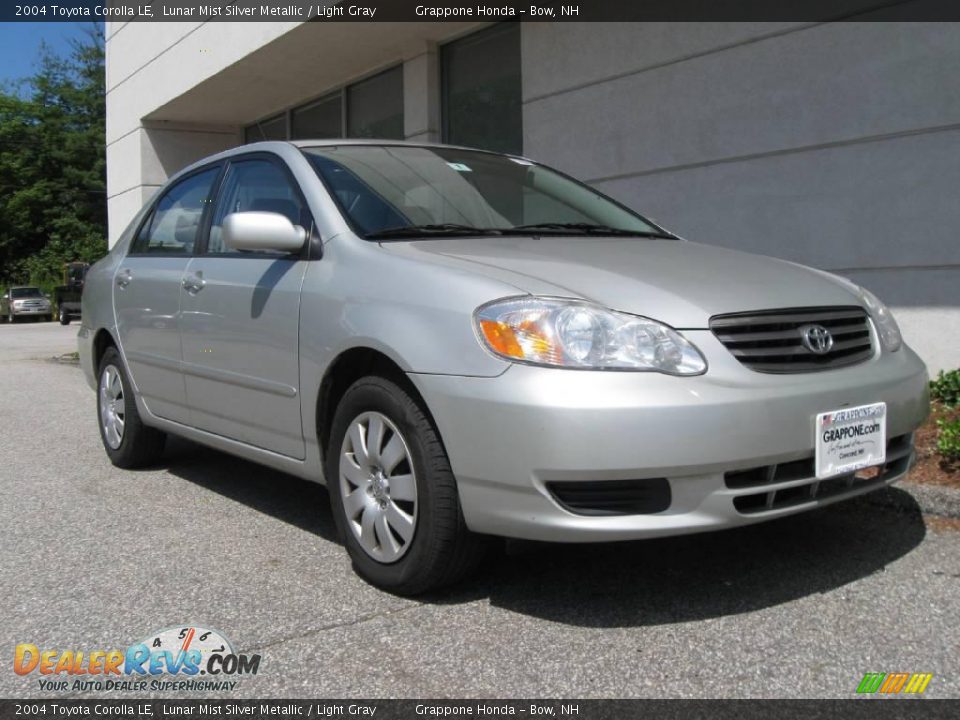 2004 Toyota Corolla LE Lunar Mist Silver Metallic / Light Gray Photo #1