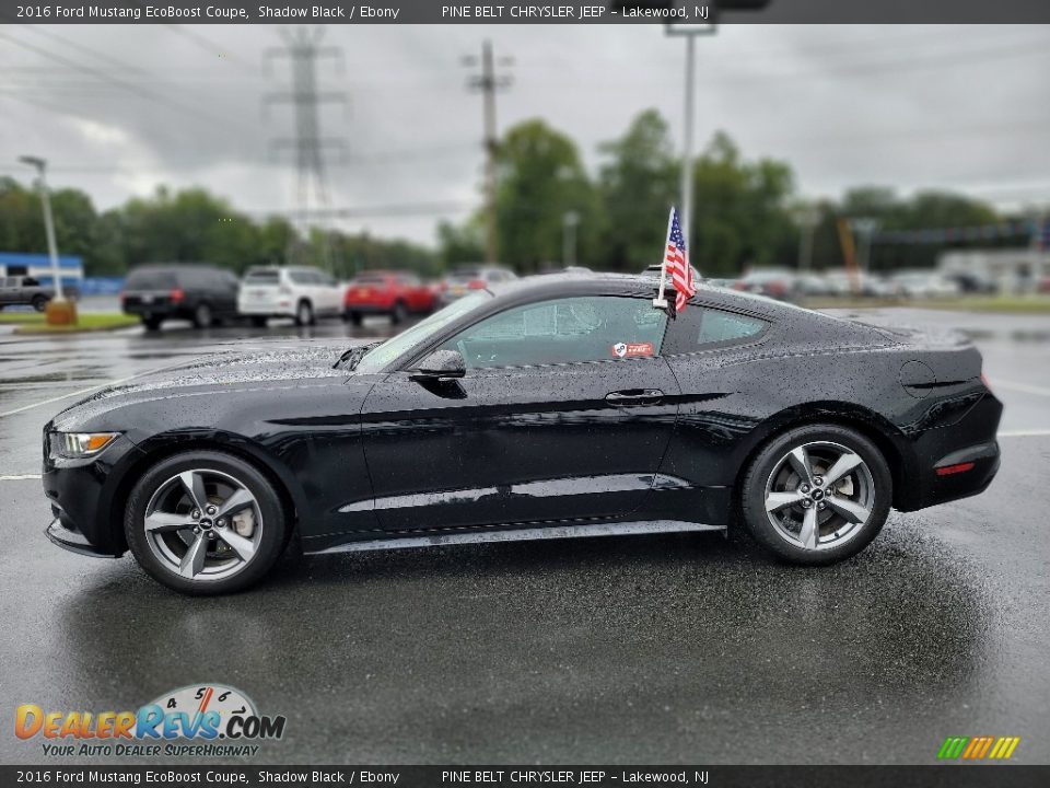 Shadow Black 2016 Ford Mustang EcoBoost Coupe Photo #12