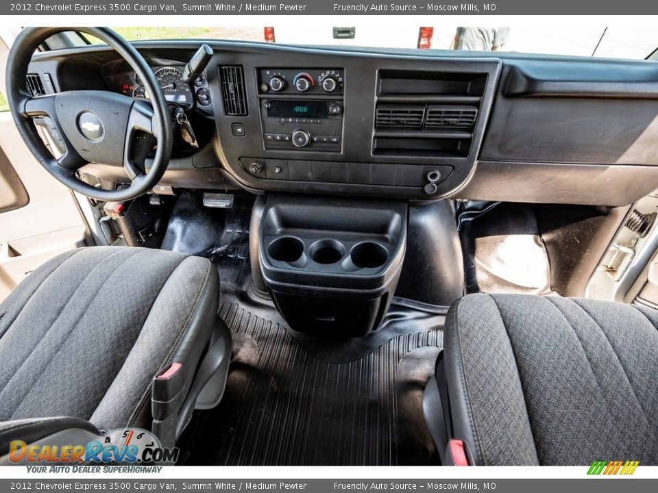 Dashboard of 2012 Chevrolet Express 3500 Cargo Van Photo #30