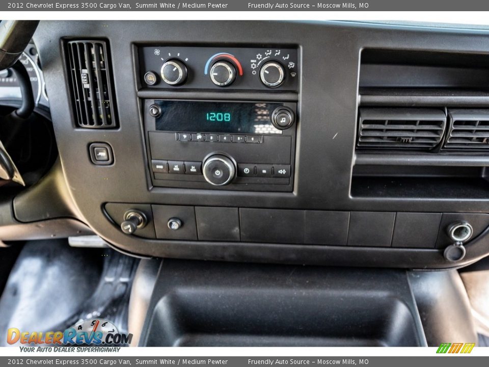 Controls of 2012 Chevrolet Express 3500 Cargo Van Photo #31
