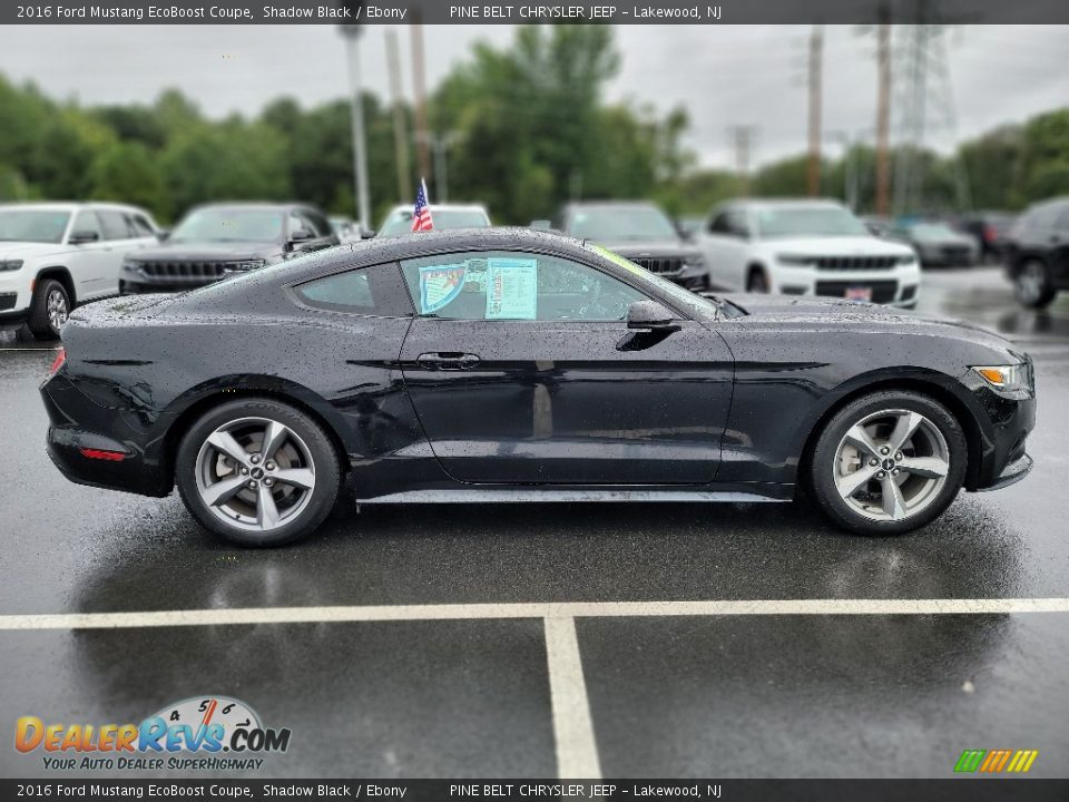 Shadow Black 2016 Ford Mustang EcoBoost Coupe Photo #18