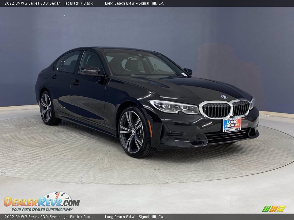 2022 BMW 3 Series 330i Sedan Jet Black / Black Photo #27