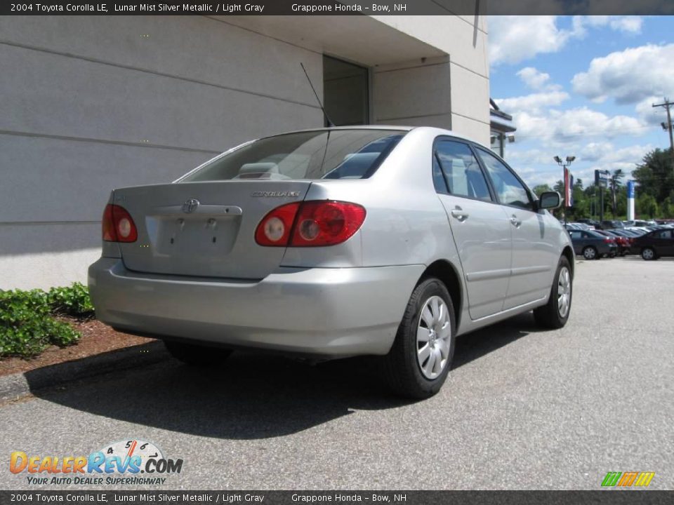 2004 Toyota Corolla LE Lunar Mist Silver Metallic / Light Gray Photo #3
