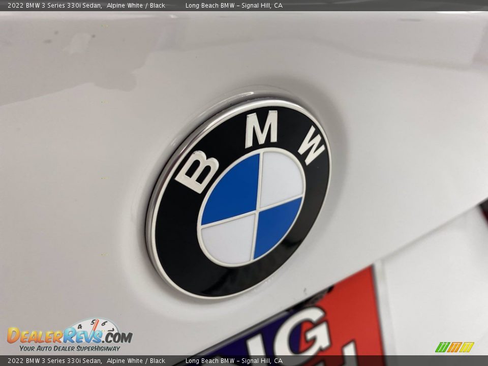 2022 BMW 3 Series 330i Sedan Alpine White / Black Photo #7