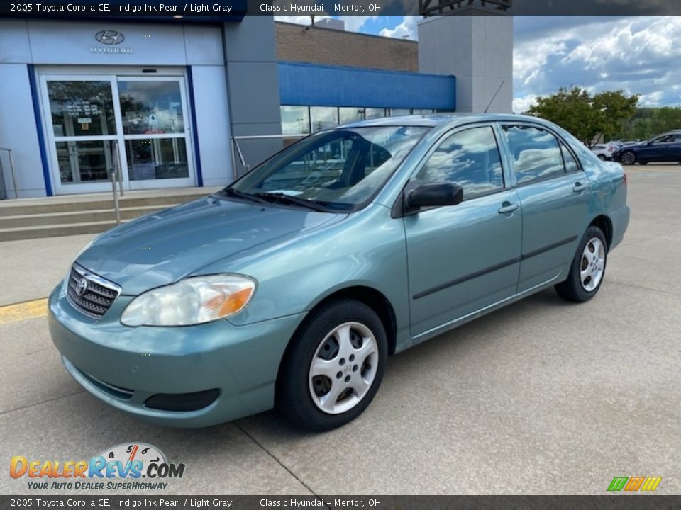 2005 Toyota Corolla CE Indigo Ink Pearl / Light Gray Photo #1