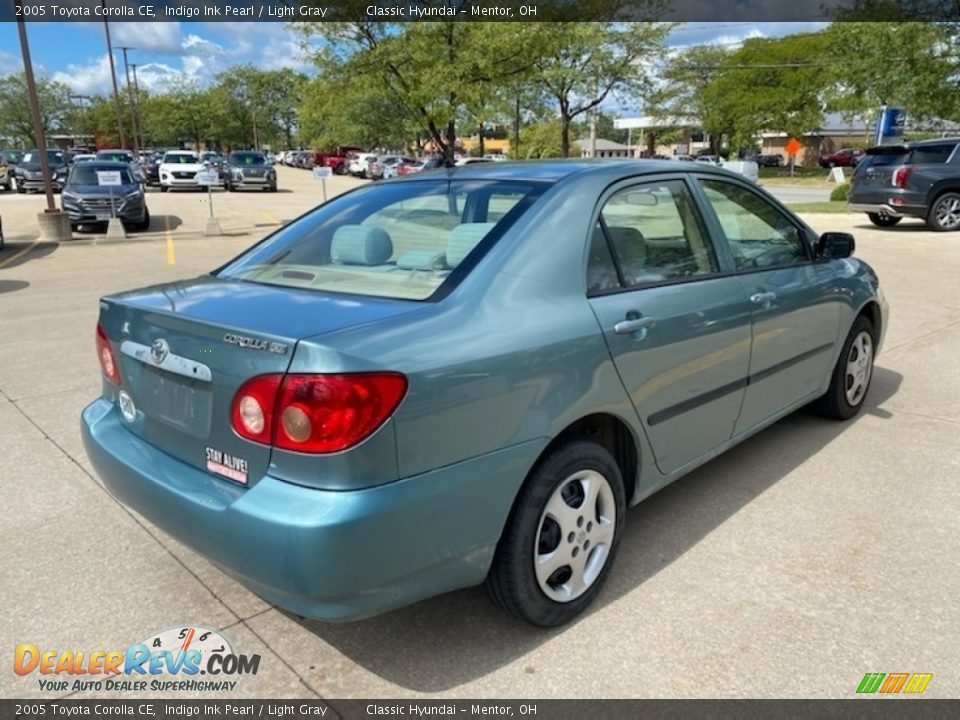 2005 Toyota Corolla CE Indigo Ink Pearl / Light Gray Photo #2