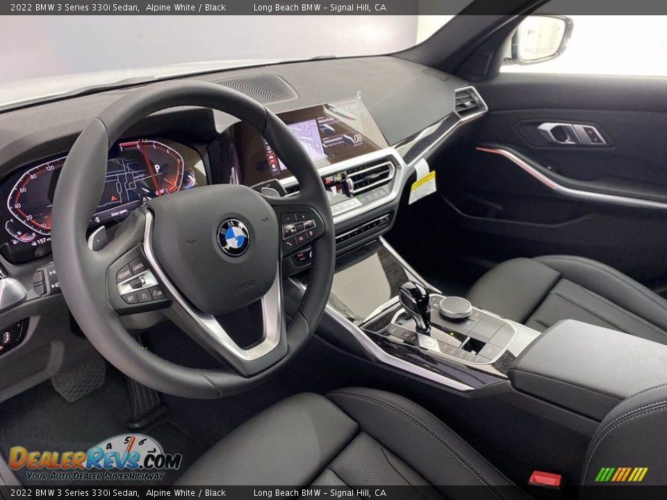 2022 BMW 3 Series 330i Sedan Alpine White / Black Photo #12