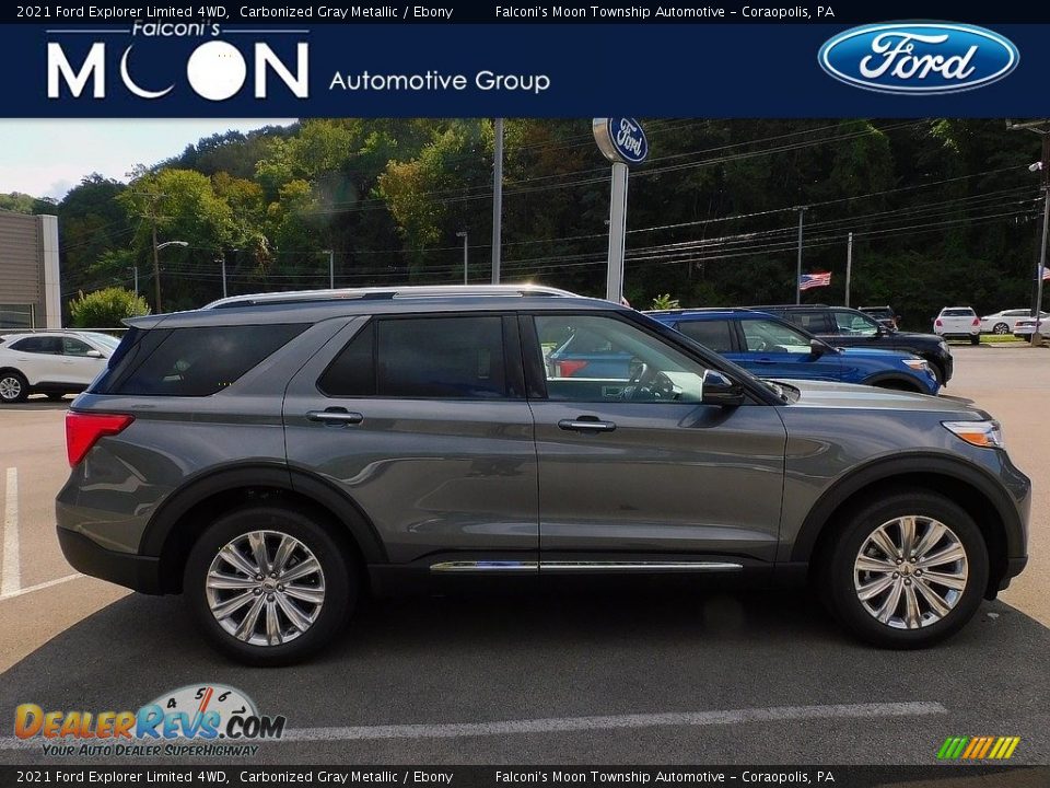 2021 Ford Explorer Limited 4WD Carbonized Gray Metallic / Ebony Photo #1