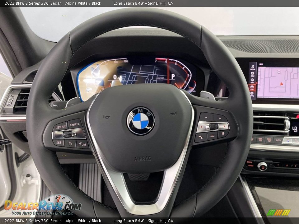 2022 BMW 3 Series 330i Sedan Alpine White / Black Photo #14