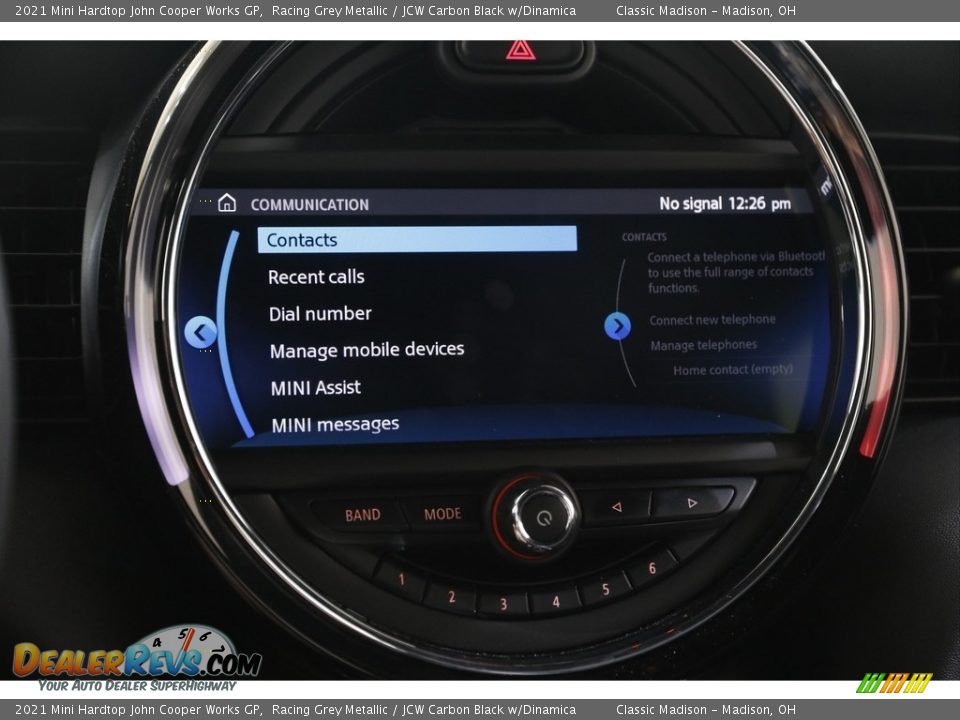 Controls of 2021 Mini Hardtop John Cooper Works GP Photo #13