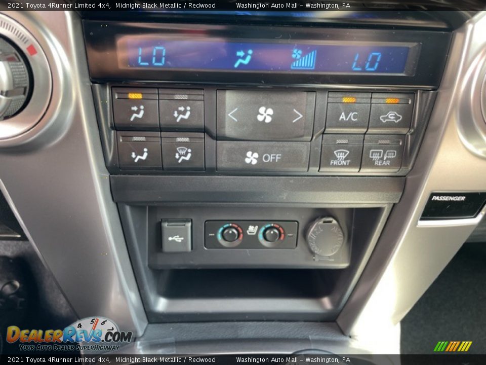 Controls of 2021 Toyota 4Runner Limited 4x4 Photo #19