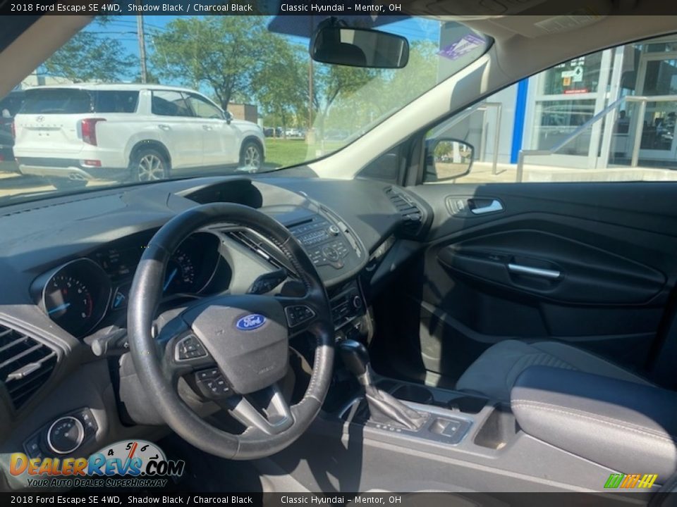 2018 Ford Escape SE 4WD Shadow Black / Charcoal Black Photo #3