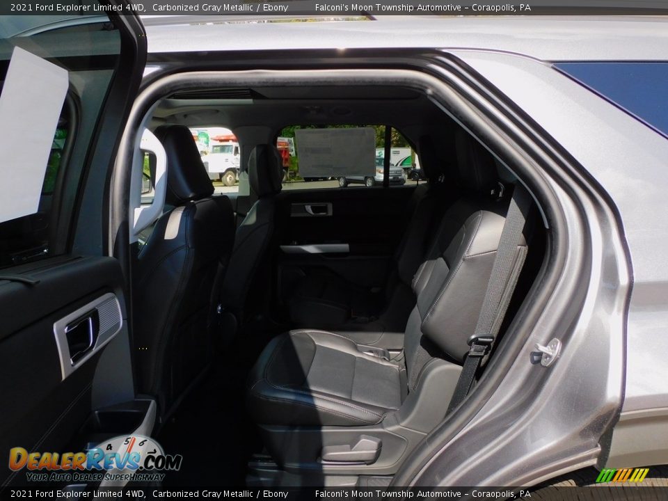 2021 Ford Explorer Limited 4WD Carbonized Gray Metallic / Ebony Photo #11