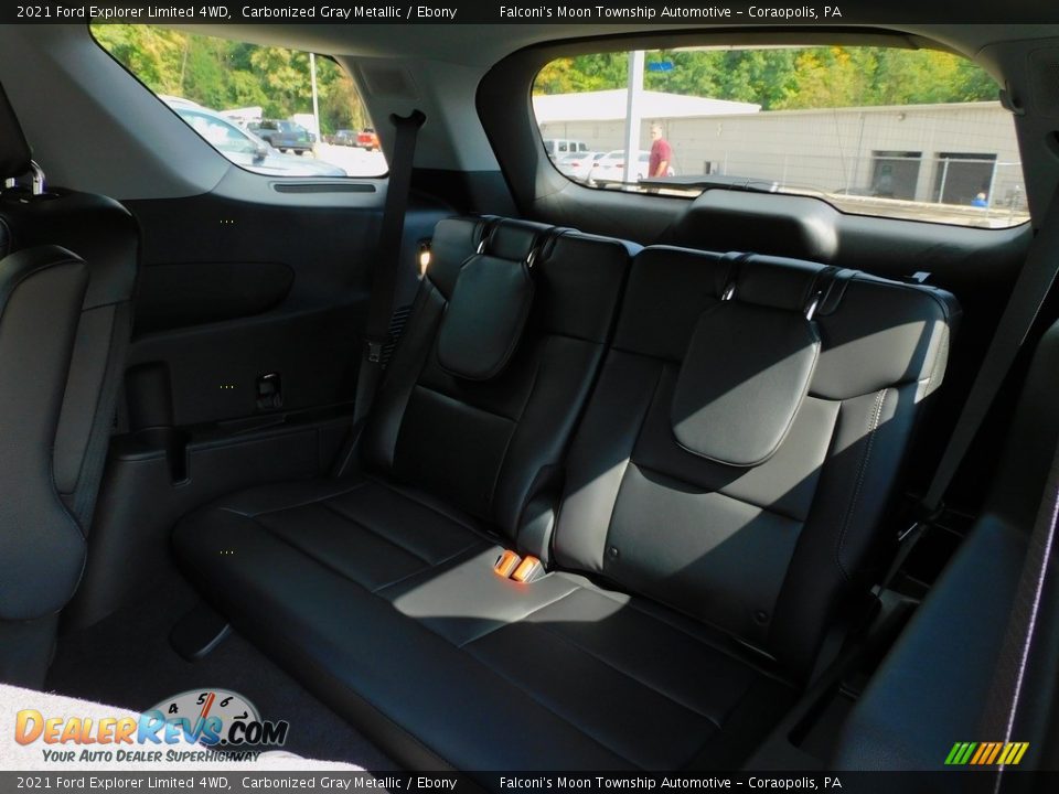 2021 Ford Explorer Limited 4WD Carbonized Gray Metallic / Ebony Photo #12
