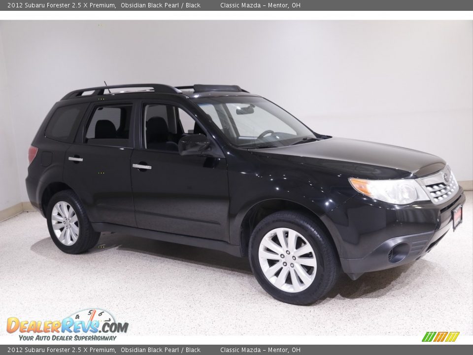 Obsidian Black Pearl 2012 Subaru Forester 2.5 X Premium Photo #1