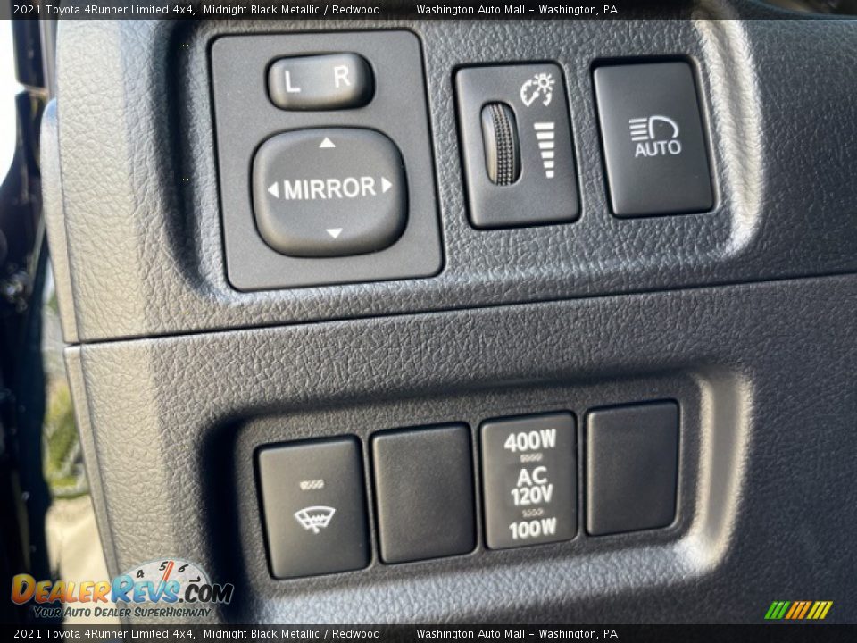 Controls of 2021 Toyota 4Runner Limited 4x4 Photo #26