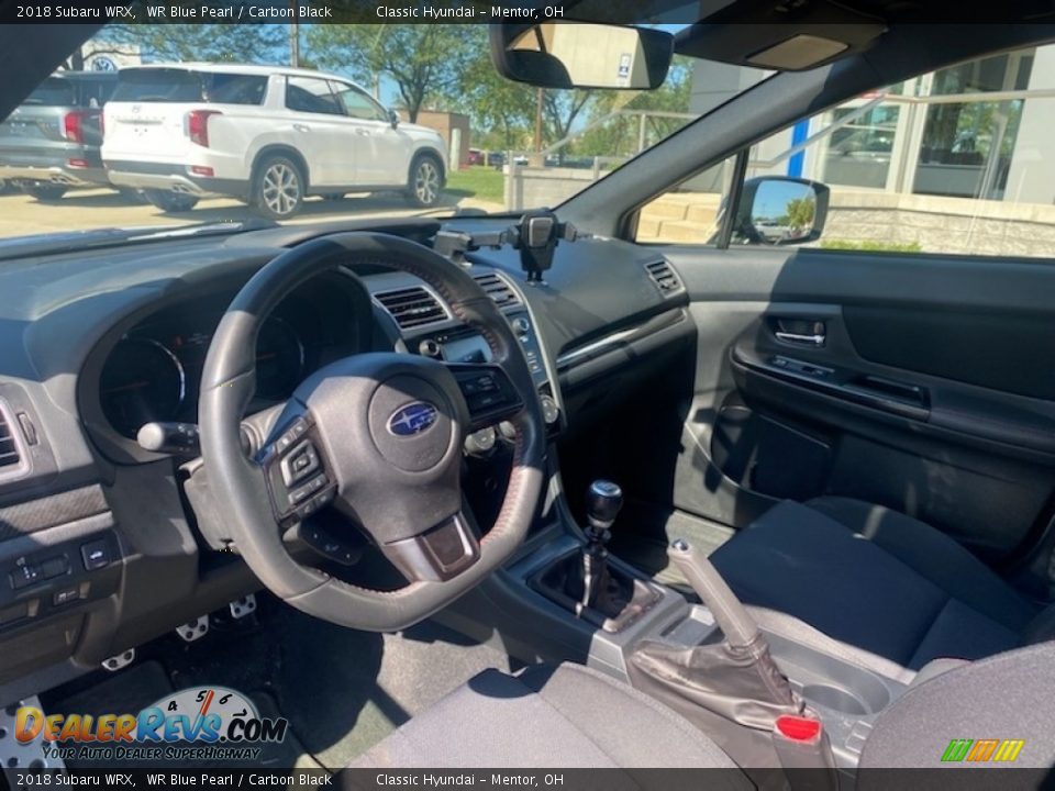 2018 Subaru WRX WR Blue Pearl / Carbon Black Photo #3