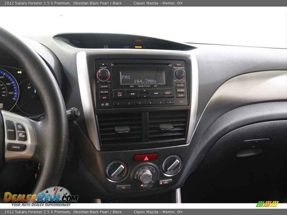Controls of 2012 Subaru Forester 2.5 X Premium Photo #9