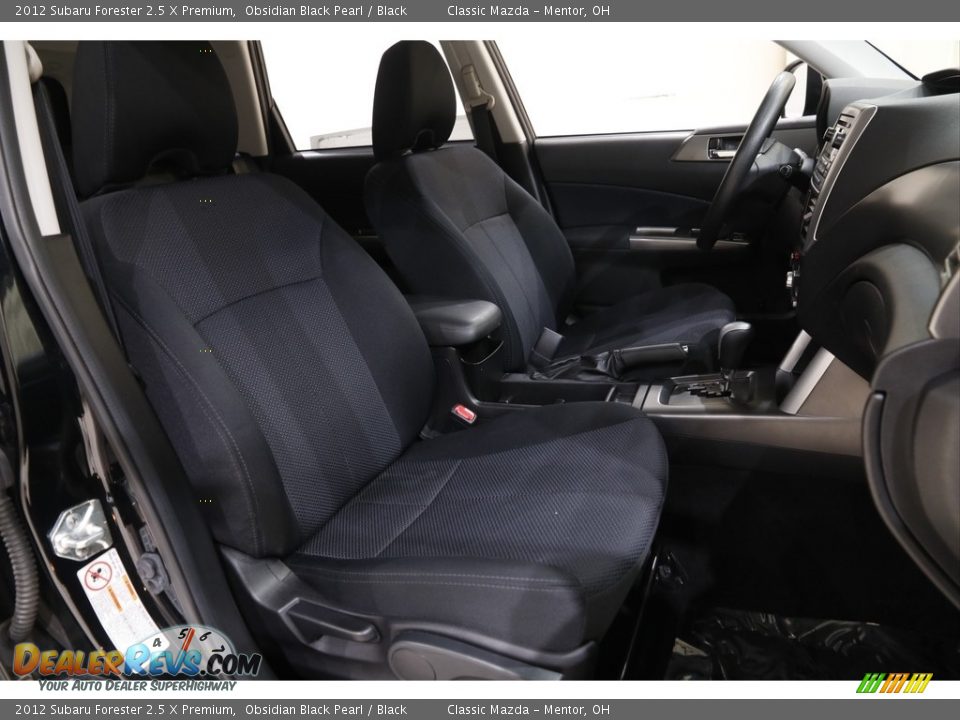 Front Seat of 2012 Subaru Forester 2.5 X Premium Photo #12