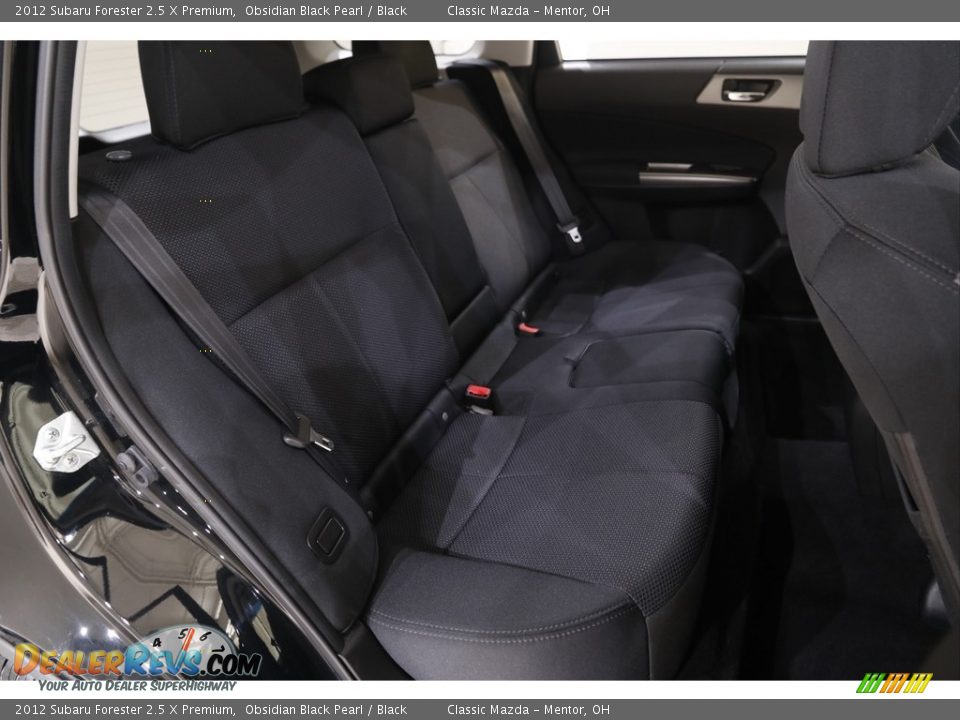 Rear Seat of 2012 Subaru Forester 2.5 X Premium Photo #13