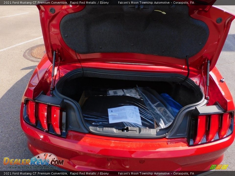 2021 Ford Mustang GT Premium Convertible Rapid Red Metallic / Ebony Photo #4