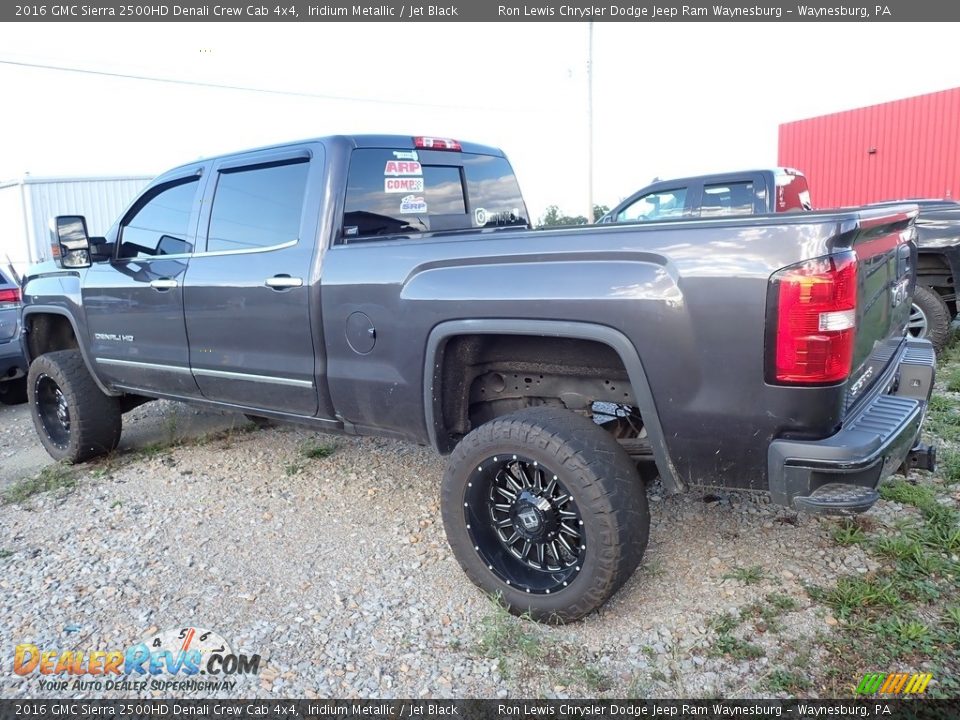 2016 GMC Sierra 2500HD Denali Crew Cab 4x4 Iridium Metallic / Jet Black Photo #2