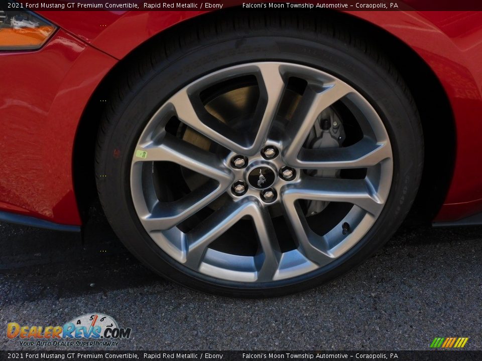 2021 Ford Mustang GT Premium Convertible Wheel Photo #9