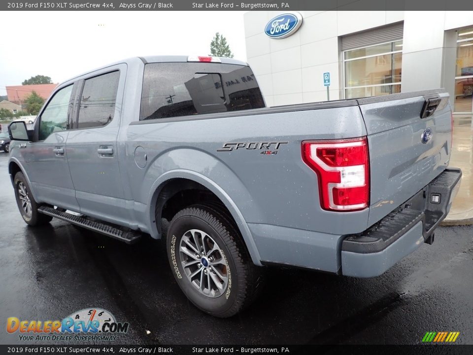 2019 Ford F150 XLT SuperCrew 4x4 Abyss Gray / Black Photo #3