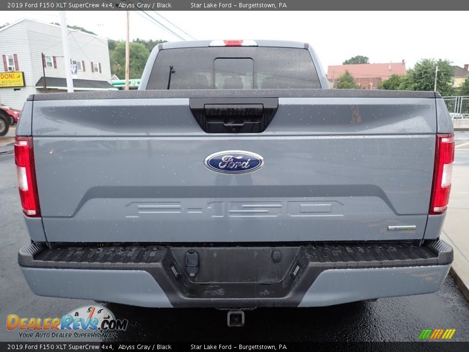 2019 Ford F150 XLT SuperCrew 4x4 Abyss Gray / Black Photo #4