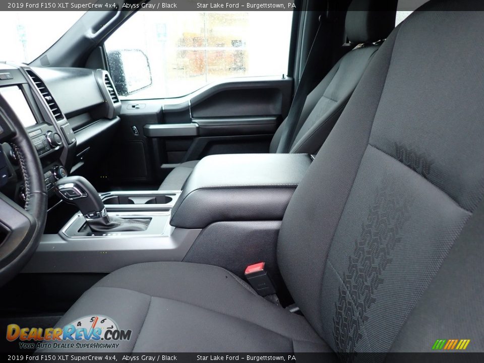 2019 Ford F150 XLT SuperCrew 4x4 Abyss Gray / Black Photo #9