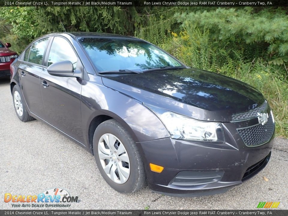 2014 Chevrolet Cruze LS Tungsten Metallic / Jet Black/Medium Titanium Photo #2