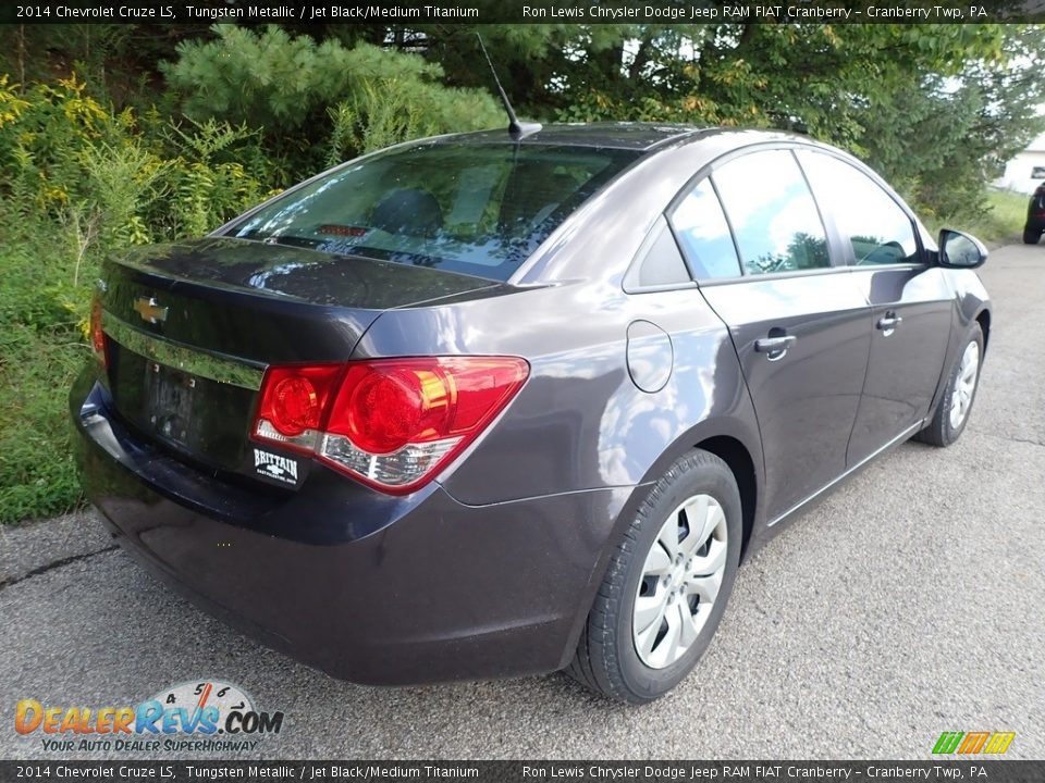 2014 Chevrolet Cruze LS Tungsten Metallic / Jet Black/Medium Titanium Photo #3