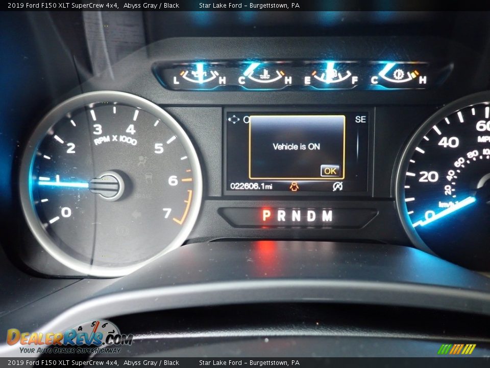 2019 Ford F150 XLT SuperCrew 4x4 Abyss Gray / Black Photo #20