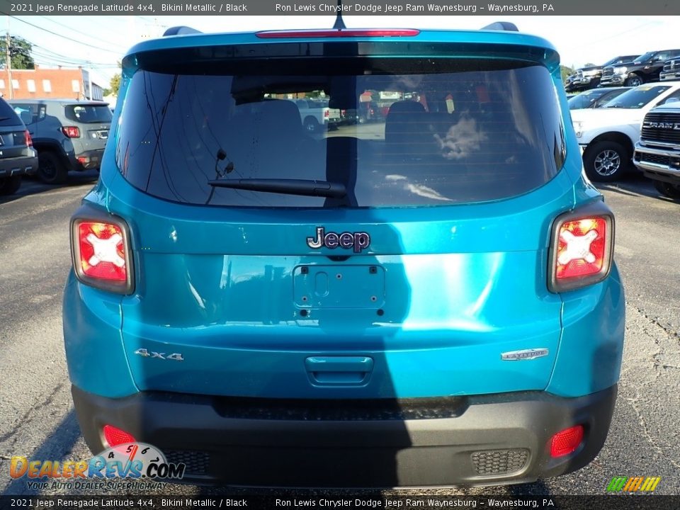 2021 Jeep Renegade Latitude 4x4 Bikini Metallic / Black Photo #4