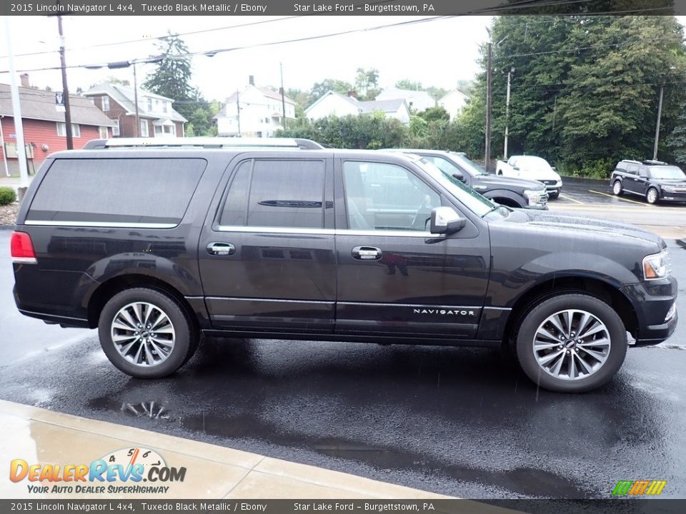 Tuxedo Black Metallic 2015 Lincoln Navigator L 4x4 Photo #7