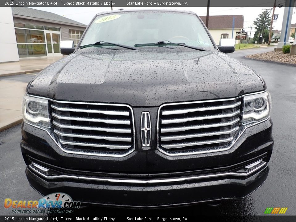 Tuxedo Black Metallic 2015 Lincoln Navigator L 4x4 Photo #9