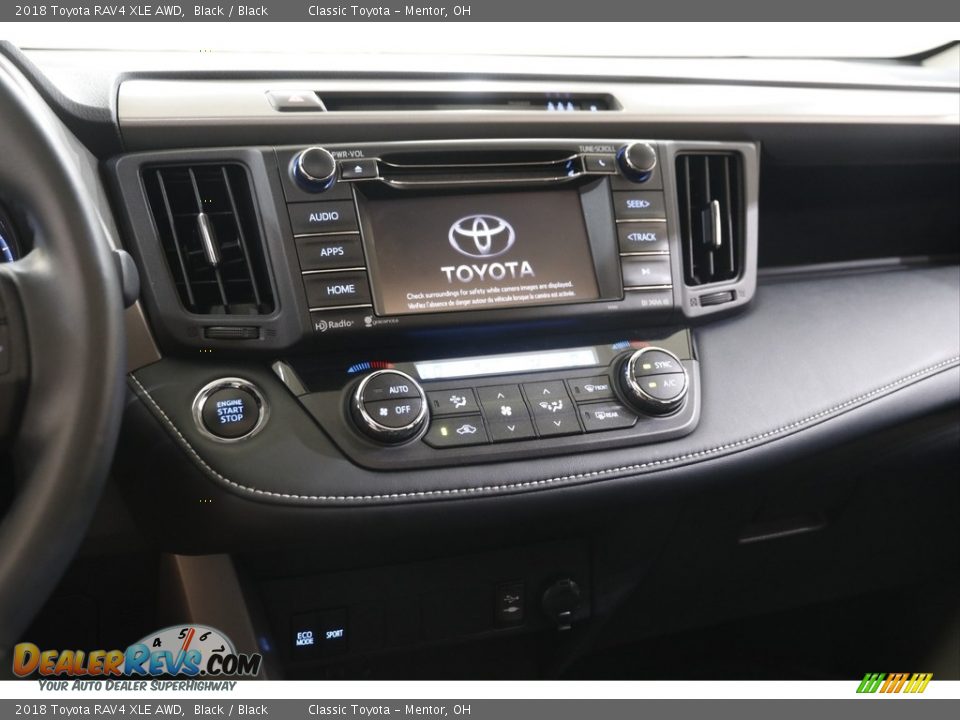 2018 Toyota RAV4 XLE AWD Black / Black Photo #9