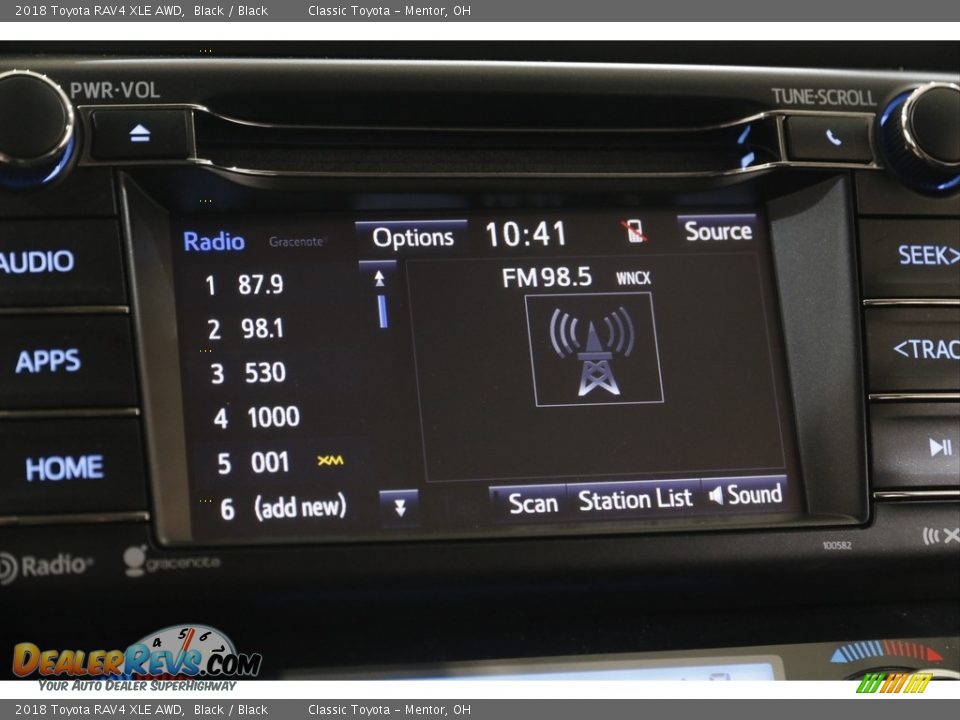 2018 Toyota RAV4 XLE AWD Black / Black Photo #10