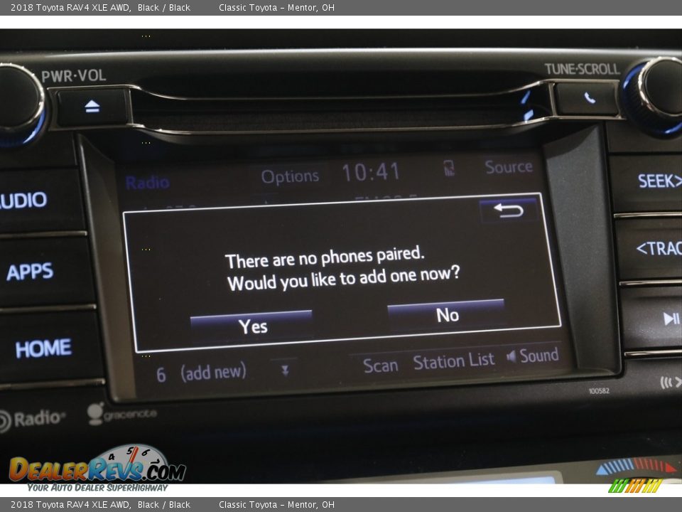 2018 Toyota RAV4 XLE AWD Black / Black Photo #11