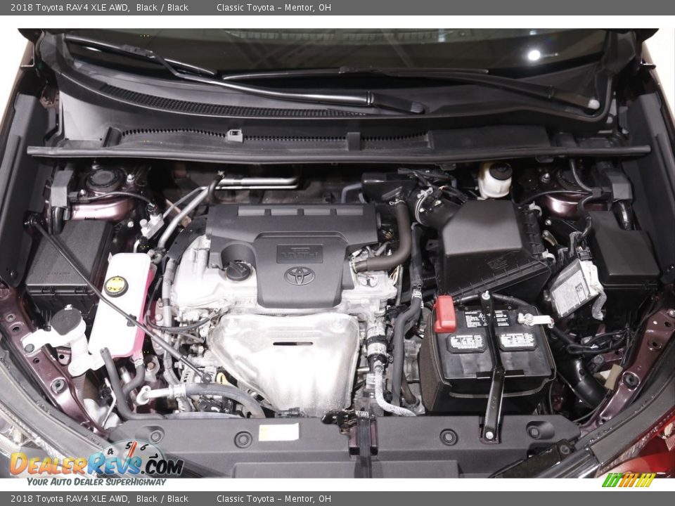 2018 Toyota RAV4 XLE AWD Black / Black Photo #18