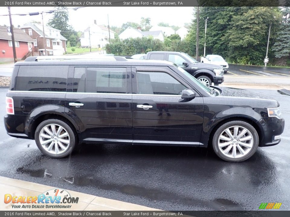 Shadow Black 2016 Ford Flex Limited AWD Photo #7