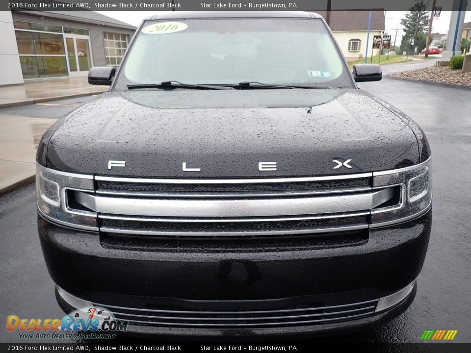 2016 Ford Flex Limited AWD Shadow Black / Charcoal Black Photo #9